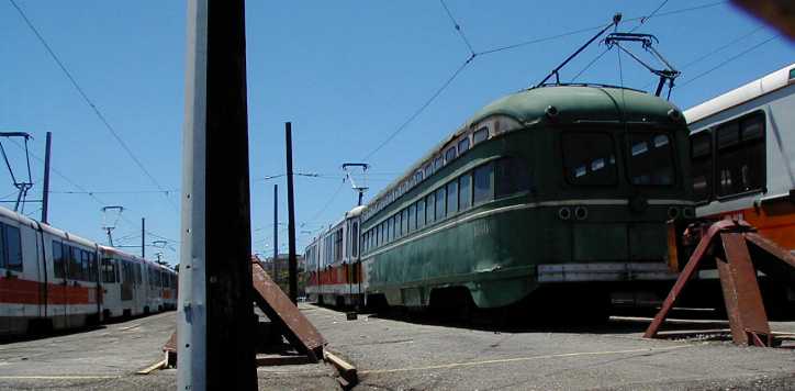 San Francisco MUNI PCC streetcar 1040